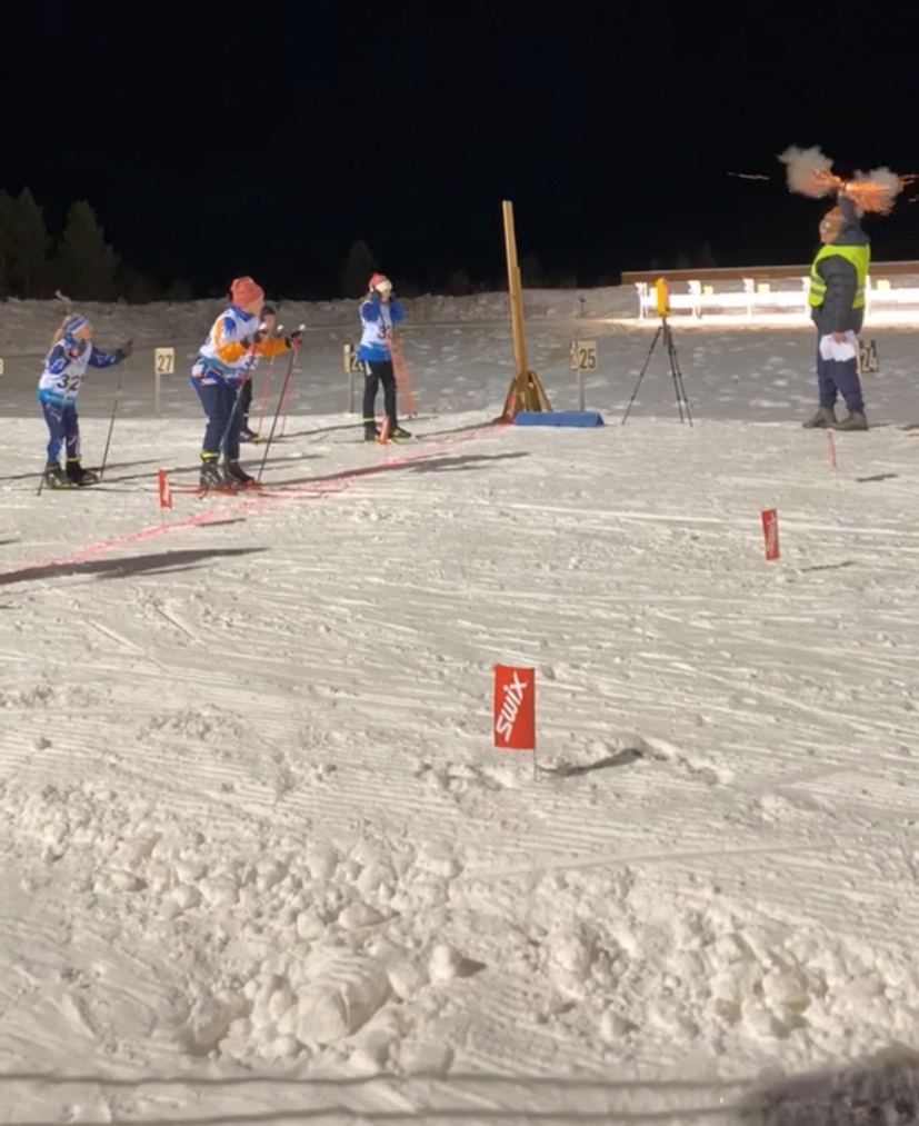 Pangstart på årets første skirenn!